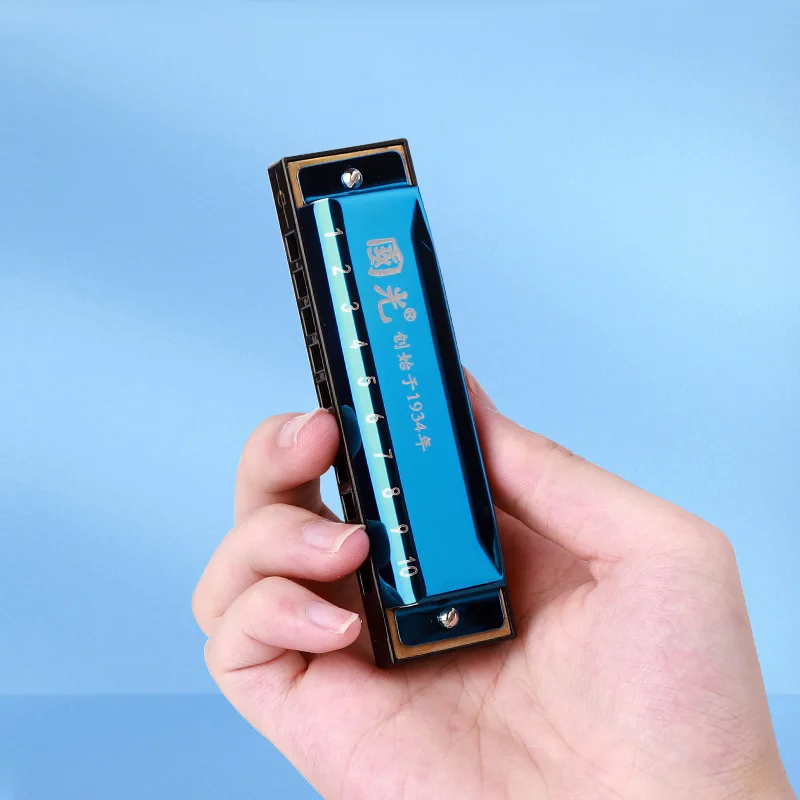 Blues Harmonica 10-hole C Key for Children, Beginner Students, Men and Women Play Self-taught Introductory Ten-hole Blues
Blues Harmonica 10-hole C Key for Children, Beginner Students, Men and Women Play Self-taught Introductory Ten-hole Blues