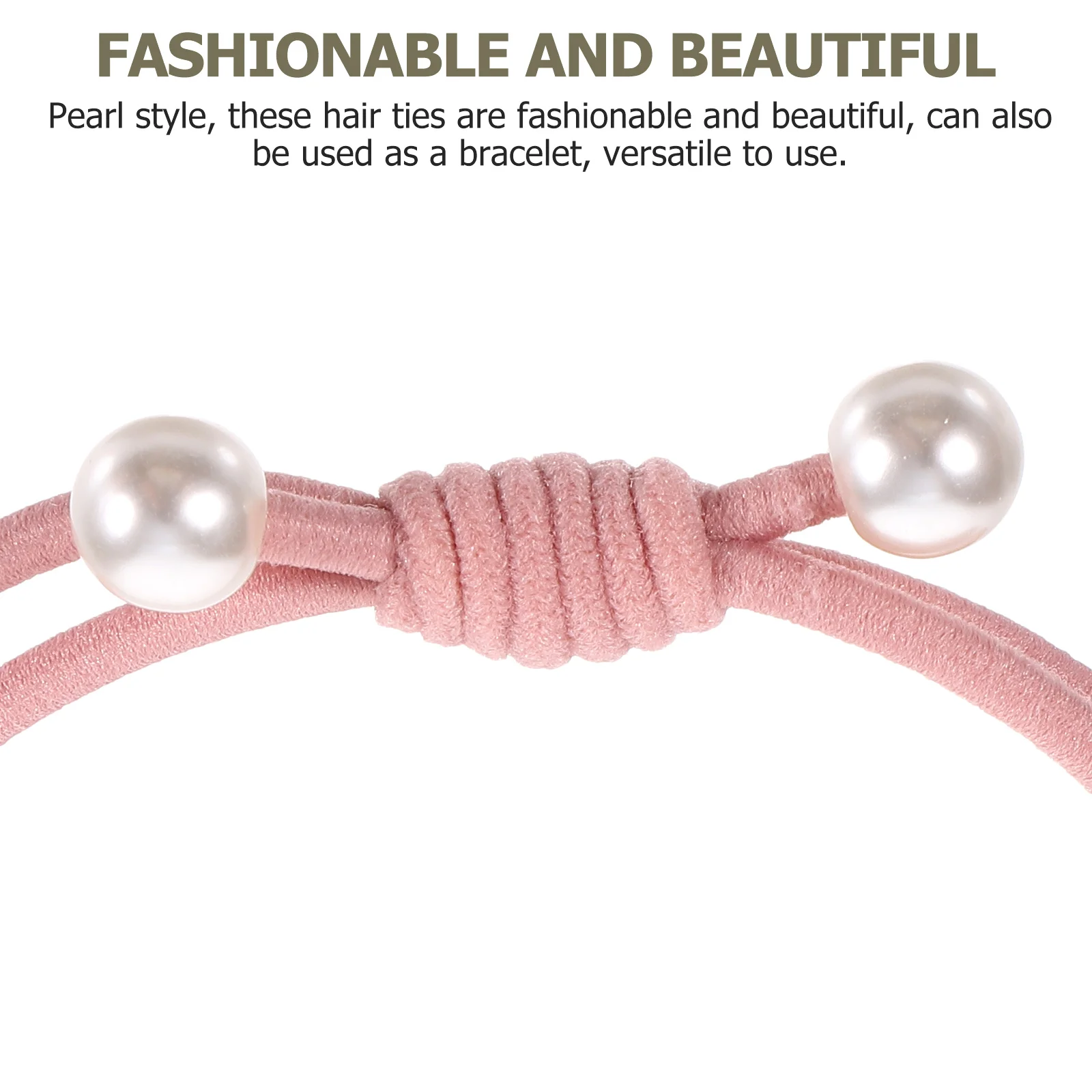 Rope Headdress Accessories Nylon Bungee Ties Band for Girls Thin Pearl Elastic Ties Women Teens Durable Party Wear
Rope Headdress Accessories Nylon Bungee Ties Band for Girls Thin Pearl Elastic Ties Women Teens Durable Party Wear