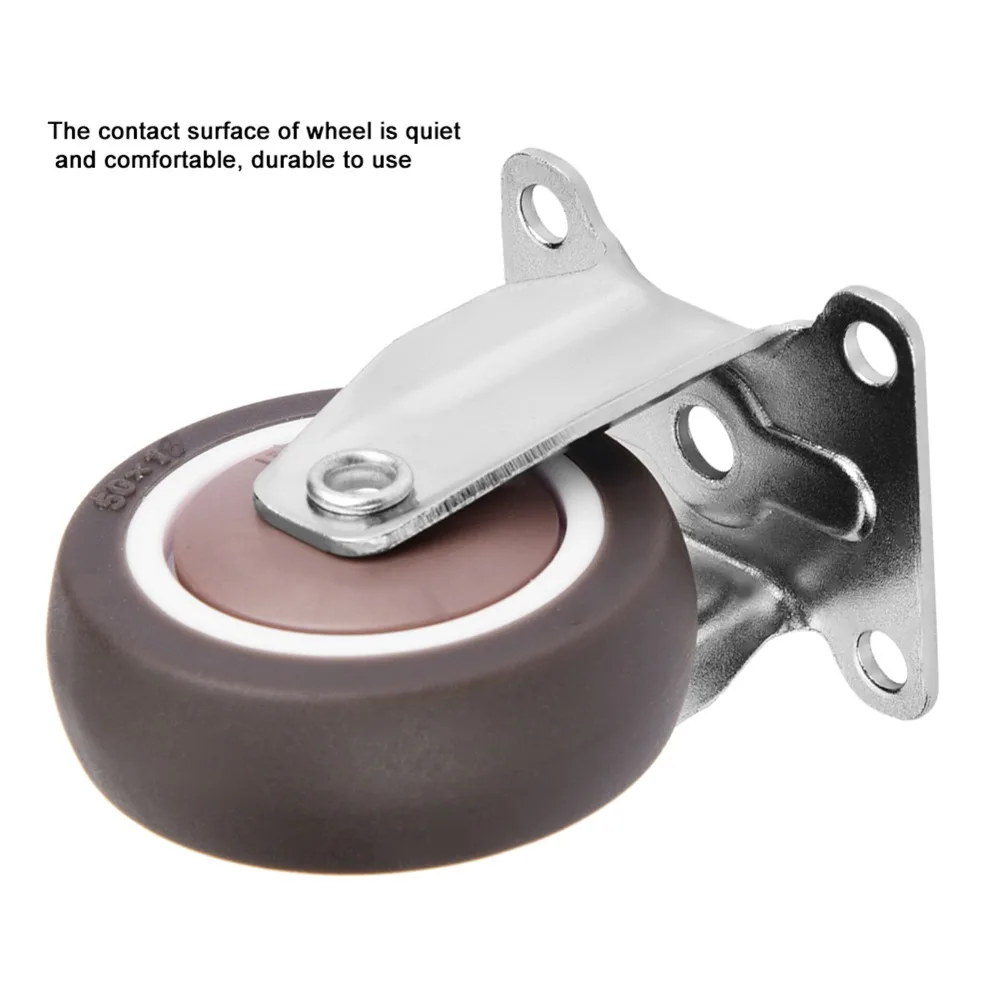 4pcs Swivel Casters 2 Inch TPE Rubber Casters Removable Design Ball Bearing Mute Chair Casters Swivel Plate Casters Furniture
4pcs Swivel Casters 2 Inch TPE Rubber Casters Removable Design Ball Bearing Mute Chair Casters Swivel Plate Casters Furniture