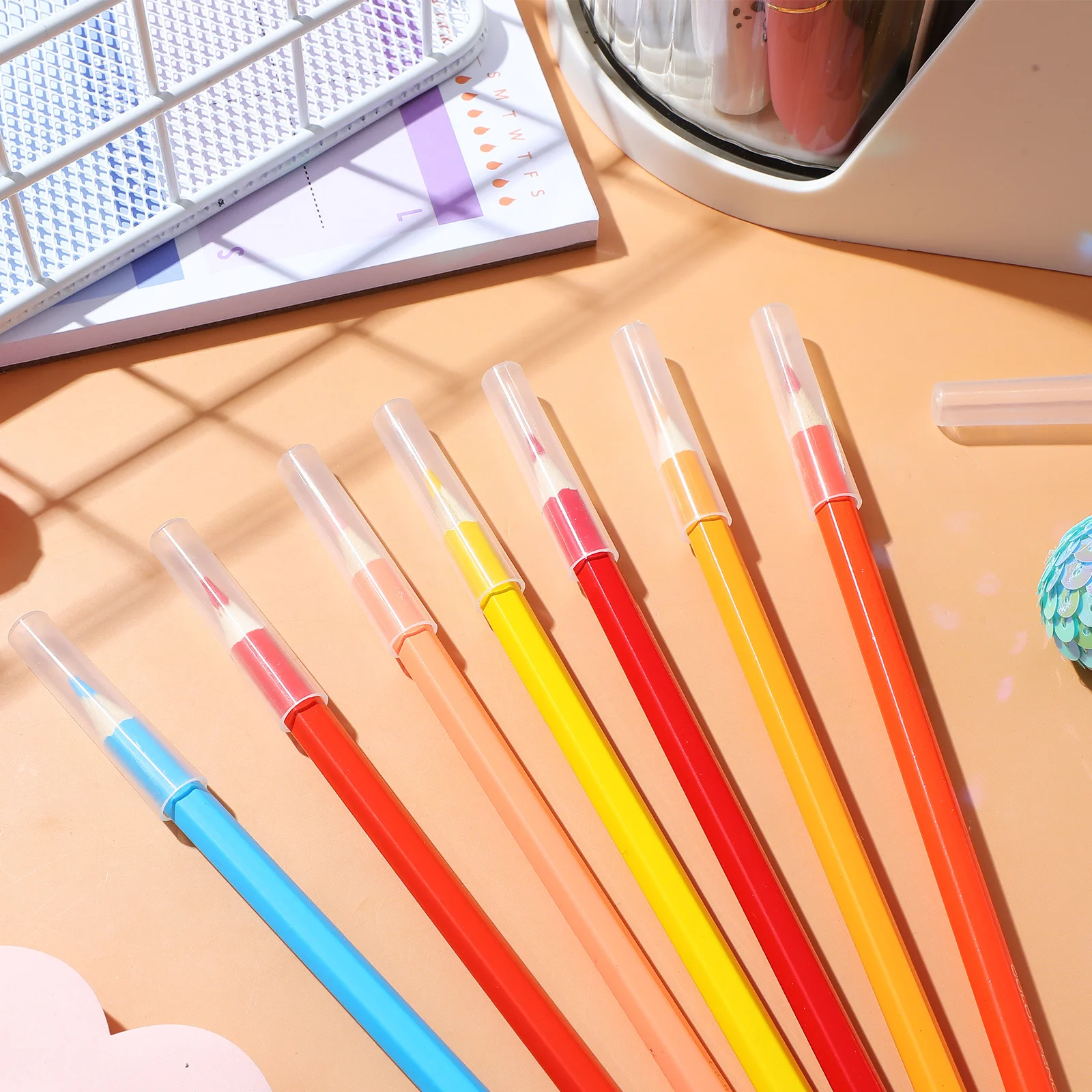 10pcs Cap Extenders Clear Plastic Tip Protectors For Students Schools Offices Pencil Toppers Stationery Accessories Pencil Tip
10pcs Cap Extenders Clear Plastic Tip Protectors For Students Schools Offices Pencil Toppers Stationery Accessories Pencil Tip