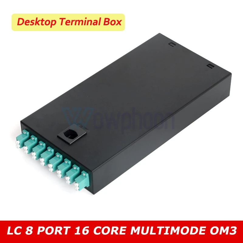 Fiber Optic Patch Panel Wall Mount Desk Type and Enclosure Cold Rolled Plate Terminal Box Customized LC ST OM1 2 3 4, 8 Port
Fiber Optic Patch Panel Wall Mount Desk Type and Enclosure Cold Rolled Plate Terminal Box Customized LC ST OM1 2 3 4, 8 Port