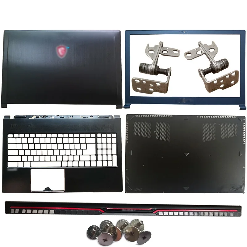 NEW For MSI GS63 GS63VR MS-16K1 MS-16K2 Laptop LCD Back Cover/Front Bezel/Hinges/Hinges Cover/Palmrest/Bottom Case
NEW For MSI GS63 GS63VR MS-16K1 MS-16K2 Laptop LCD Back Cover/Front Bezel/Hinges/Hinges Cover/Palmrest/Bottom Case