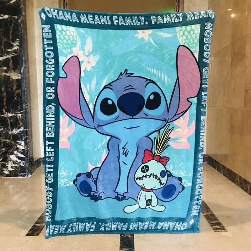 Hot Lilo&Stitch Flannel Blanket Kawaii Anime Character Stitch Pattern Printed Accessories Blanket Student Cartoon Nap Blanket
Hot Lilo&Stitch Flannel Blanket Kawaii Anime Character Stitch Pattern Printed Accessories Blanket Student Cartoon Nap Blanket