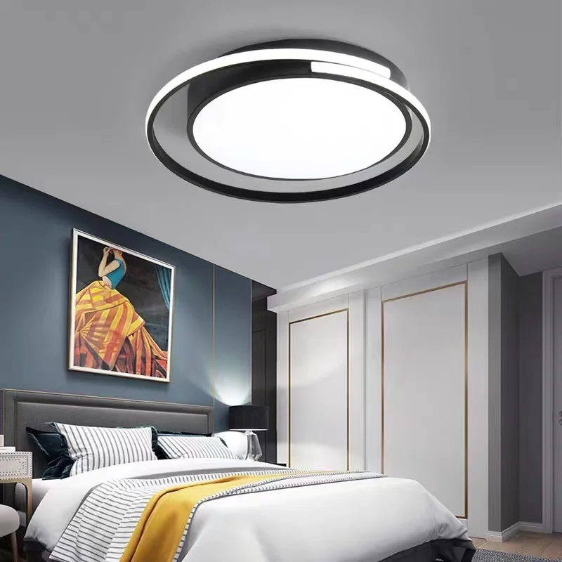 Nordic Modern Led Ceiling Lights For Bedroom Living Room Study Ceiling Lamp Dimmable Simple Black Round Ring Chandelier Lighting
Nordic Modern Led Ceiling Lights For Bedroom Living Room Study Ceiling Lamp Dimmable Simple Black Round Ring Chandelier Lighting