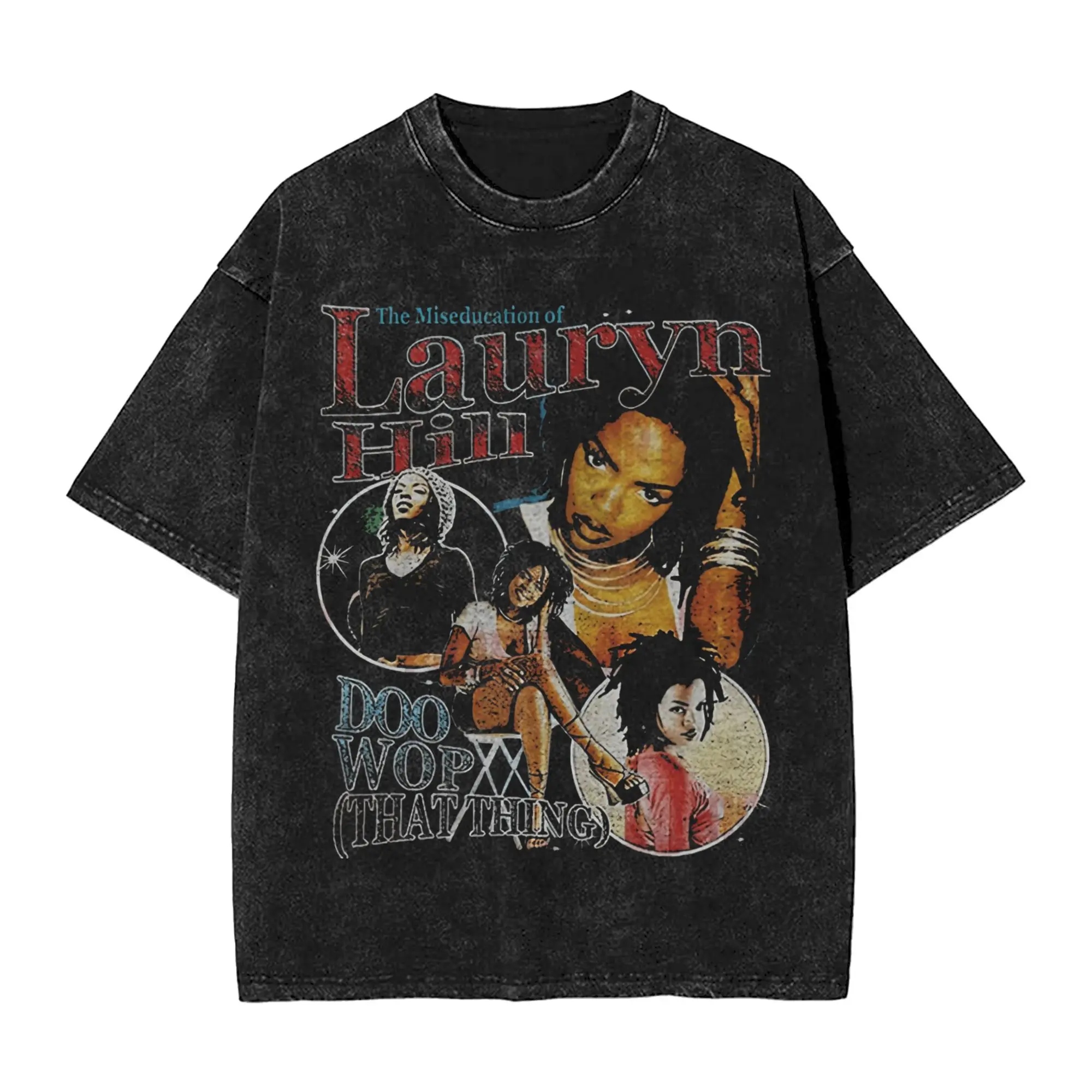 Lauryn Hill Album T Shirts for Men 100% Cotton Vintage T-Shirt Round Neck Tees Short Sleeve Tops Summer
Lauryn Hill Album T Shirts for Men 100% Cotton Vintage T-Shirt Round Neck Tees Short Sleeve Tops Summer