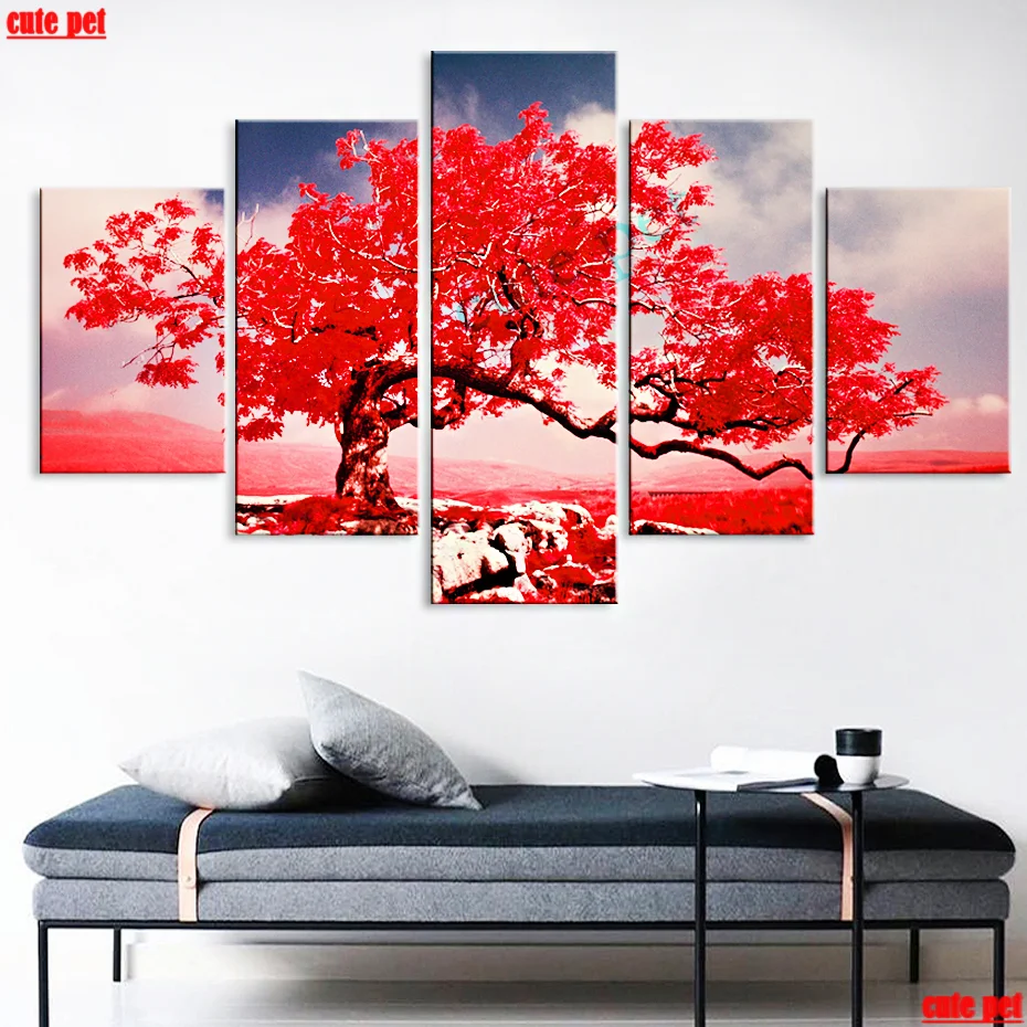 5d Diamond Painting Red tree Cross Stitch Diamond embroidery diy full square Landscape mosaic rhinestone puzzle Home Wall Decor
5d Diamond Painting Red tree Cross Stitch Diamond embroidery diy full square Landscape mosaic rhinestone puzzle Home Wall Decor