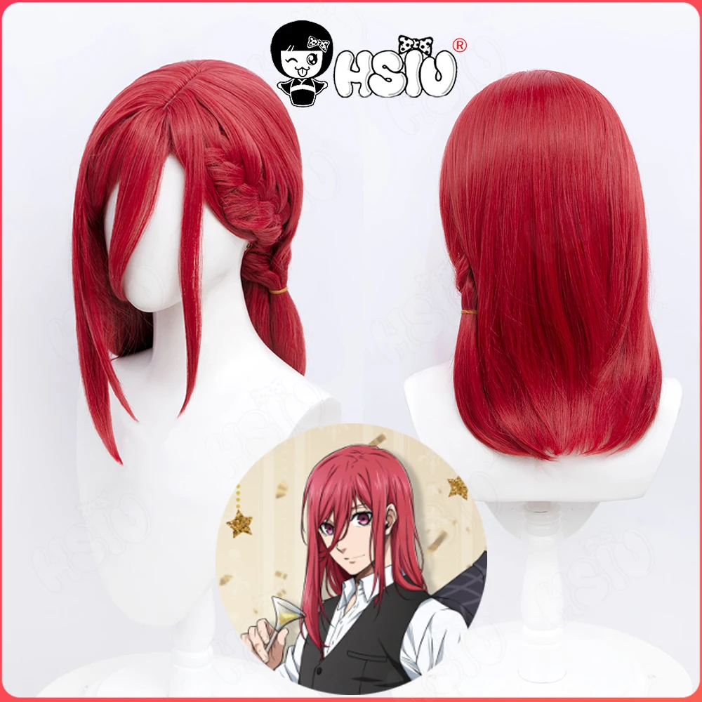 Chigiri Hyoma Cosplay Wig Anime BLUE LOCK Cosplay HSIU 45CM Dark red braid short hair Synthetic Wig+Wig Cap BLUE LOCK Wig
Chigiri Hyoma Cosplay Wig Anime BLUE LOCK Cosplay HSIU 45CM Dark red braid short hair Synthetic Wig+Wig Cap BLUE LOCK Wig