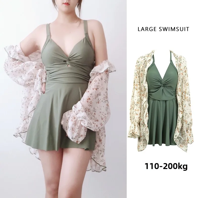 New 2025 plus Size Swimsuit with Floral Print Long Sve Women's Bikini Thermal Spa Slimming V Ne Leisure Swimwear
New 2025 plus Size Swimsuit with Floral Print Long Sve Women's Bikini Thermal Spa Slimming V Ne Leisure Swimwear