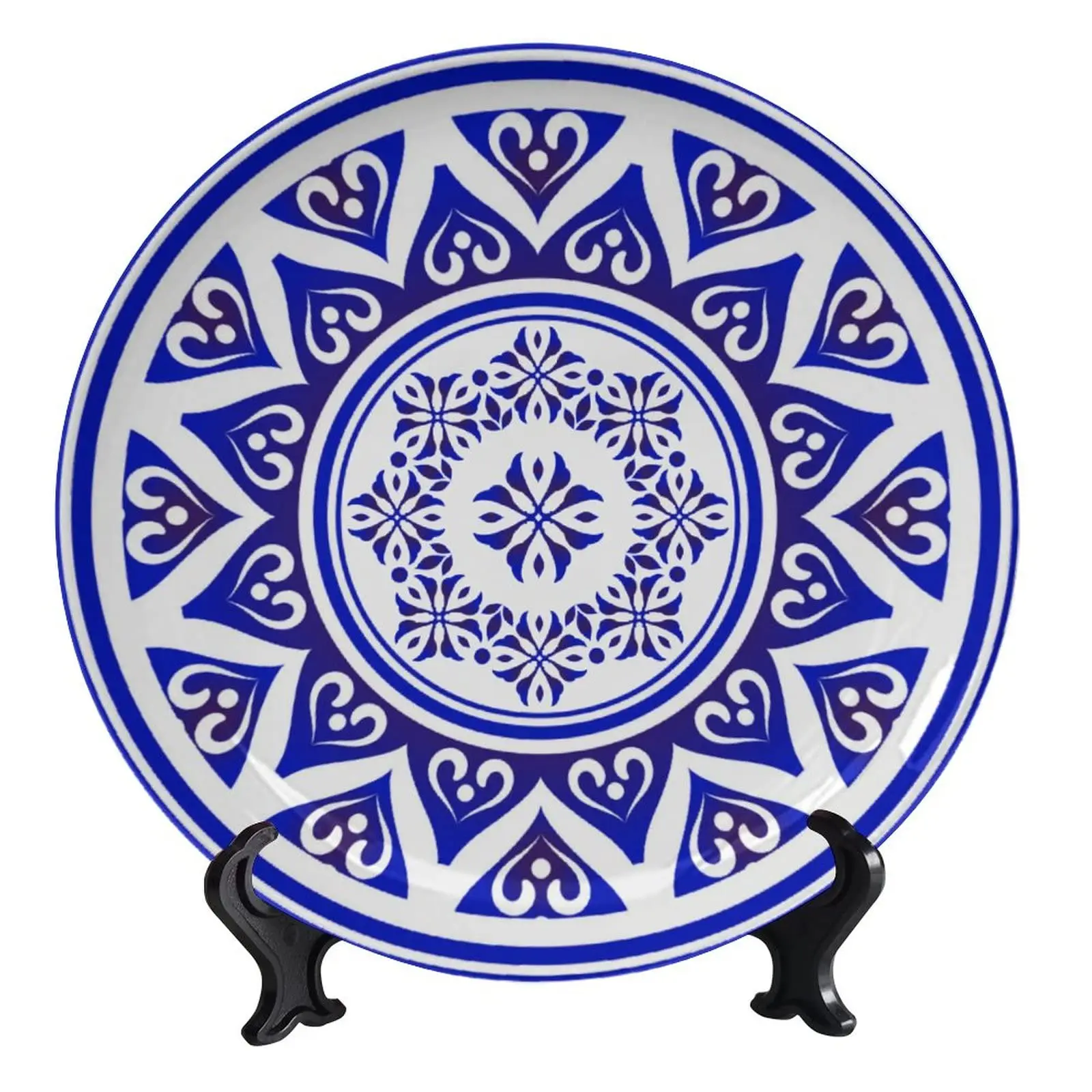 Ceramic Decorative Plate, Blue White Porcelain Decorative Plates for Display Handmade Ceramic Wall Hanging Decors, Decor Plates
Ceramic Decorative Plate, Blue White Porcelain Decorative Plates for Display Handmade Ceramic Wall Hanging Decors, Decor Plates