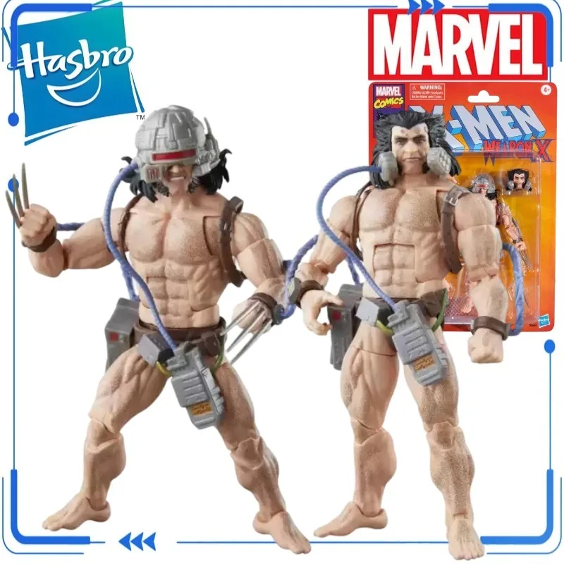 Genuine Hasbro Marvel Legends Retro Card X-Men Logan Experiment Version Articulated Collectible Action Figure Toy in Stock
Genuine Hasbro Marvel Legends Retro Card X-Men Logan Experiment Version Articulated Collectible Action Figure Toy in Stock