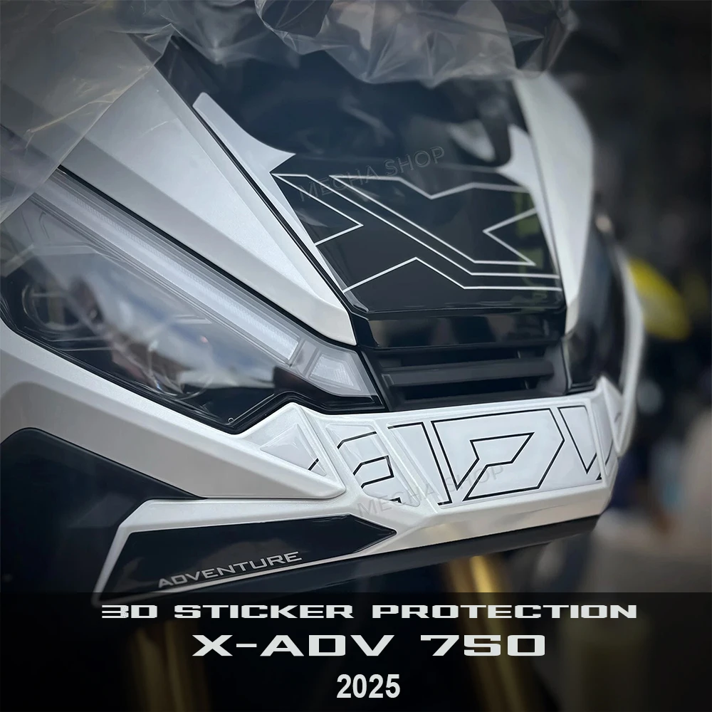 Motorcycle Accessories 3D Epoxy Sticker Front Protection Kit For X-ADV750 X ADV750 2025 
Motorcycle Accessories 3D Epoxy Sticker Front Protection Kit For X-ADV750 X ADV750 2025