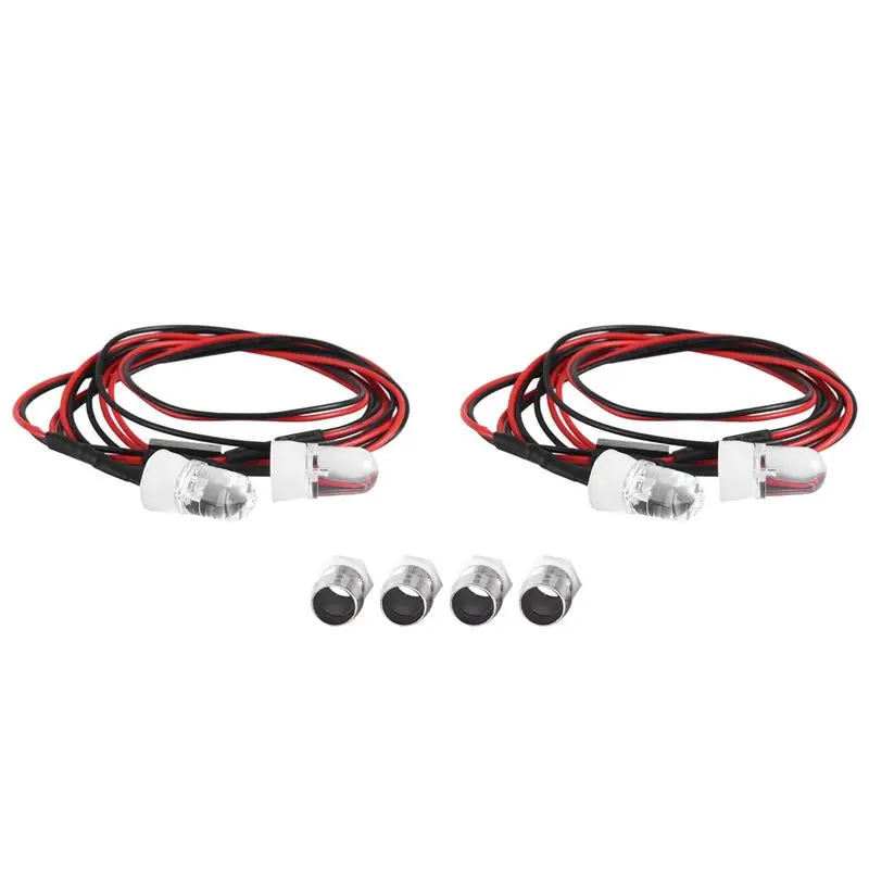 RC Car Lights 3-9V Light Set Headlight Head Light Lamps For 1/5 1/8 1/10 1/12 1/14 RC Model Car Truck LED
RC Car Lights 3-9V Light Set Headlight Head Light Lamps For 1/5 1/8 1/10 1/12 1/14 RC Model Car Truck LED