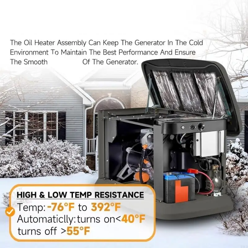 R9CD Air Cooled Standby Generator Heating Set Plastic Texture for 9KW to 22KW Models
R9CD Air Cooled Standby Generator Heating Set Plastic Texture for 9KW to 22KW Models