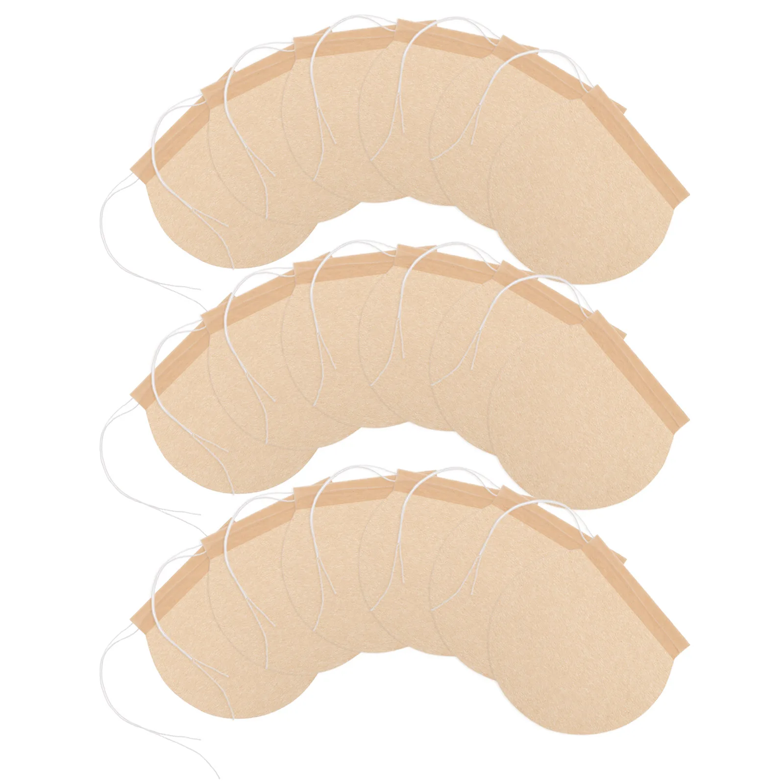 100Pcs Disposable Drawstring Tea Bags Round Filter Bags for Loose Leaf Tea Coffee Herbal Infusions No Mess Brewing
100Pcs Disposable Drawstring Tea Bags Round Filter Bags for Loose Leaf Tea Coffee Herbal Infusions No Mess Brewing