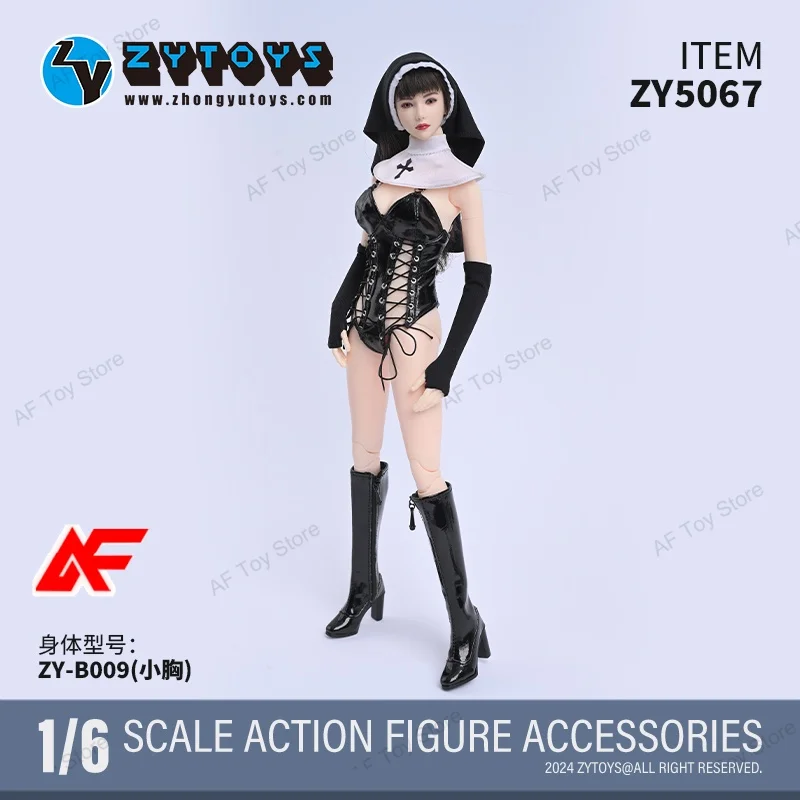 ZYTOYS ZY5067 1/6 Scale Nun's Uniform Clothing Set Fit For 12'' TBL PH JO Female Action Figure Body Dolls
ZYTOYS ZY5067 1/6 Scale Nun's Uniform Clothing Set Fit For 12'' TBL PH JO Female Action Figure Body Dolls