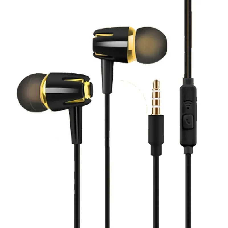 Wired Noise Cancelling Stereo In-ear Earphone Phone Headset with Mic for Android Phone PC Music call Accessories
Wired Noise Cancelling Stereo In-ear Earphone Phone Headset with Mic for Android Phone PC Music call Accessories