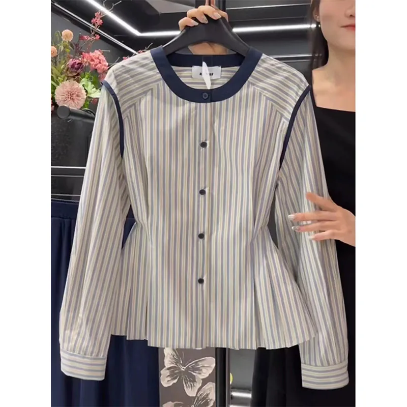 Новинка осени: женский топ с эффектом похудения, уникальный дизайн, цветные блоки, полоски, длинный рукав, большие размеры
Новинка осени: женский топ с эффектом похудения, уникальный дизайн, цветные блоки, полоски, длинный рукав, большие размеры