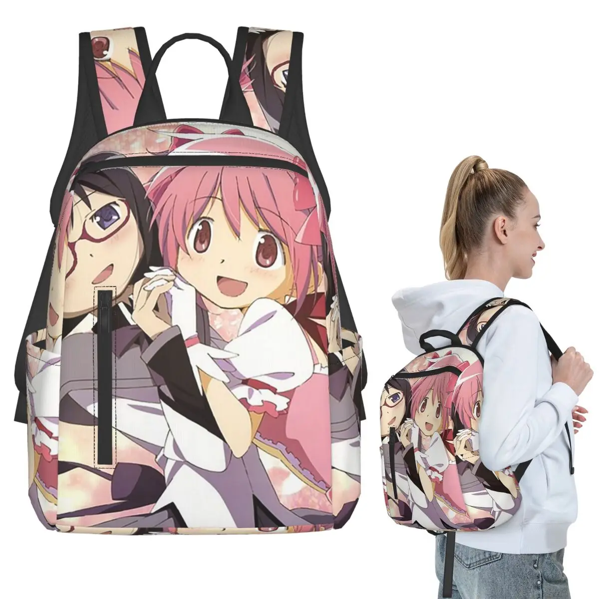 Madoka Kaname Anime Backpack Student BookBag Kids School Bag Laptop Shoulder Bags Boys Girls
Madoka Kaname Anime Backpack Student BookBag Kids School Bag Laptop Shoulder Bags Boys Girls