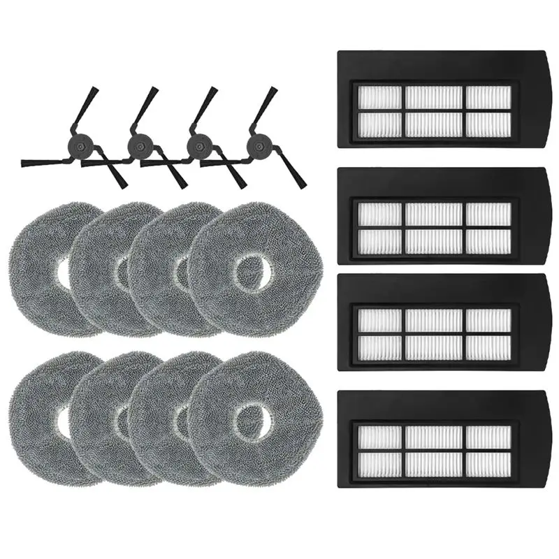 A77I Accessories Fit For Eufy X9 Pro Robot Vacuum Dust Bag Hepa Filter Roller Side Brush Mop Cloth
A77I Accessories Fit For Eufy X9 Pro Robot Vacuum Dust Bag Hepa Filter Roller Side Brush Mop Cloth
