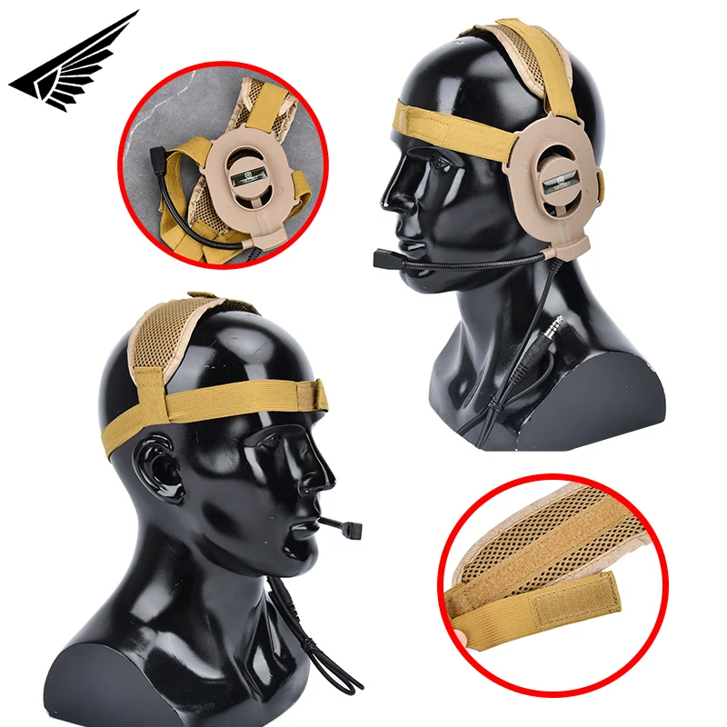 Tactical Outdoor Shooting Communication Headphone Bowman Elite II Headset U94 PTT For Kenwood Baofeng UV-5R Radio Accessory
Tactical Outdoor Shooting Communication Headphone Bowman Elite II Headset U94 PTT For Kenwood Baofeng UV-5R Radio Accessory
