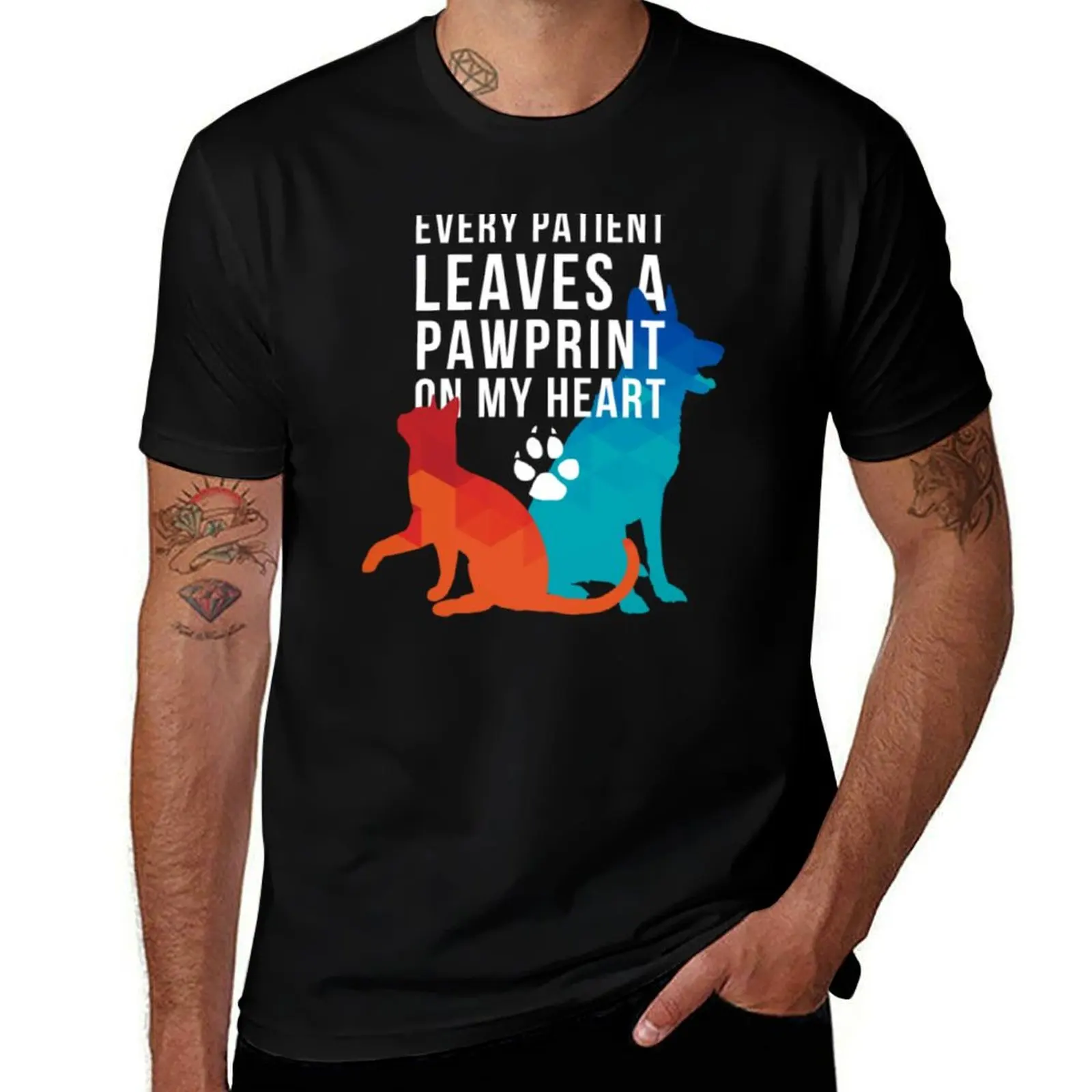 A pawprint on my heart Veterinarian T-Shirt croswit shirt man new edition tops Funny t-shirts men t shirt
A pawprint on my heart Veterinarian T-Shirt croswit shirt man new edition tops Funny t-shirts men t shirt