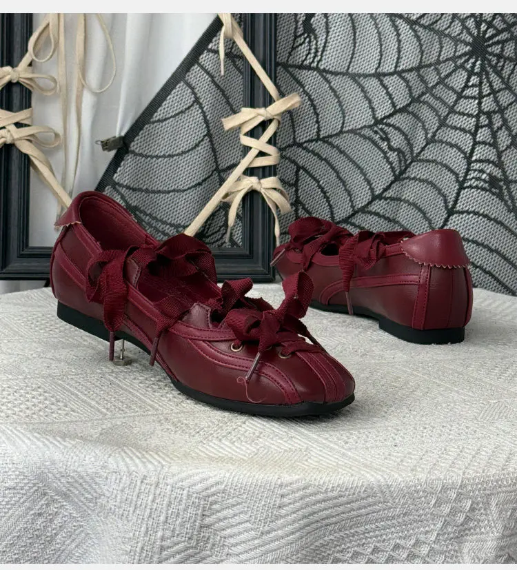 2026 Niche Show-style Red Women Original Genuine Leather Round-toe Shallow Ballet Flats and Casual Mary Jane Flats Shoes
2026 Niche Show-style Red Women Original Genuine Leather Round-toe Shallow Ballet Flats and Casual Mary Jane Flats Shoes