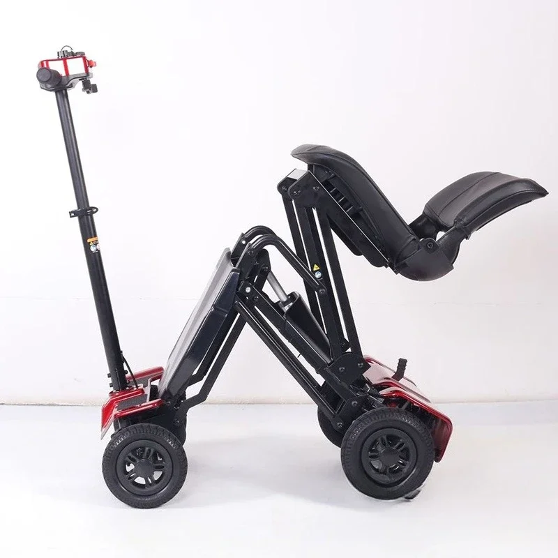 Four-wheeled Elderly Disabled Automatic Folding Scooter Convenient Electric Vehicle
Four-wheeled Elderly Disabled Automatic Folding Scooter Convenient Electric Vehicle