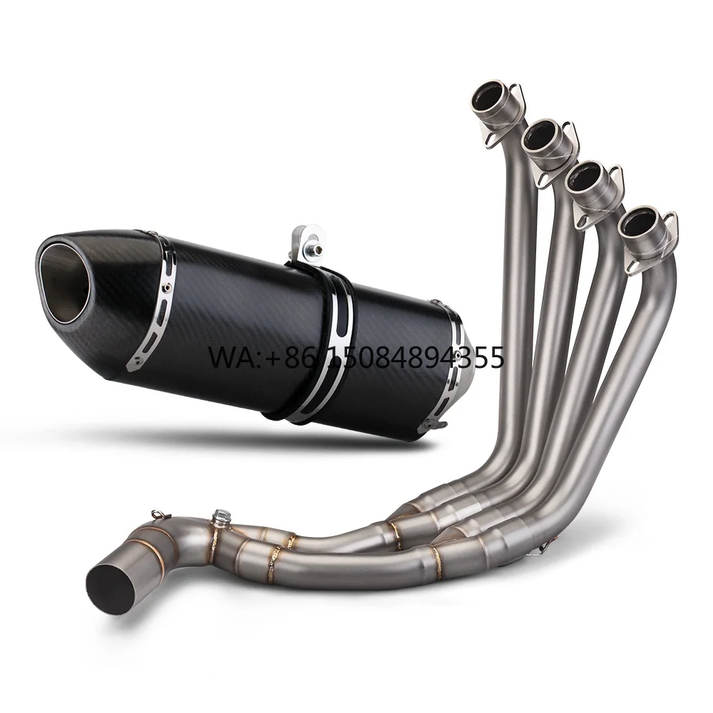 Universal 51mm Stainless Steel Motorcycle Exhaust System for CBR650 CB650R CBR650F 2014-2023 New Exhaust Pipe Connection
Universal 51mm Stainless Steel Motorcycle Exhaust System for CBR650 CB650R CBR650F 2014-2023 New Exhaust Pipe Connection