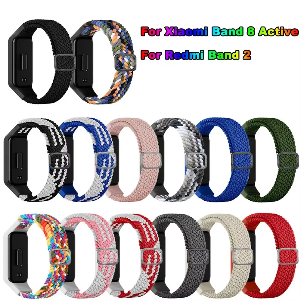For Redmi Band 2 Bracelet Sport Nylon Wristband Wriststrap Xiaomi Band 8 Active Replacement Smart Accessories watch strap + Case
For Redmi Band 2 Bracelet Sport Nylon Wristband Wriststrap Xiaomi Band 8 Active Replacement Smart Accessories watch strap + Case