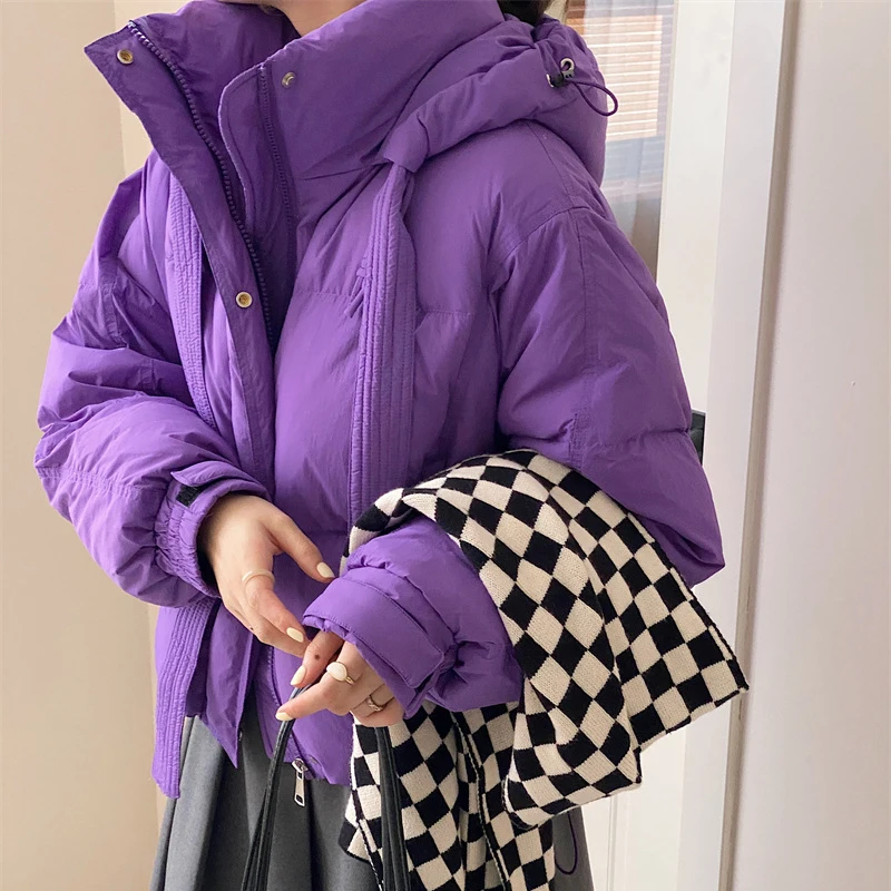 2023 Women Winter Coats Vintage Loose Down Light Jacket Fashion Warm Parkas Female Outerwear Tops Mujer
2023 Women Winter Coats Vintage Loose Down Light Jacket Fashion Warm Parkas Female Outerwear Tops Mujer