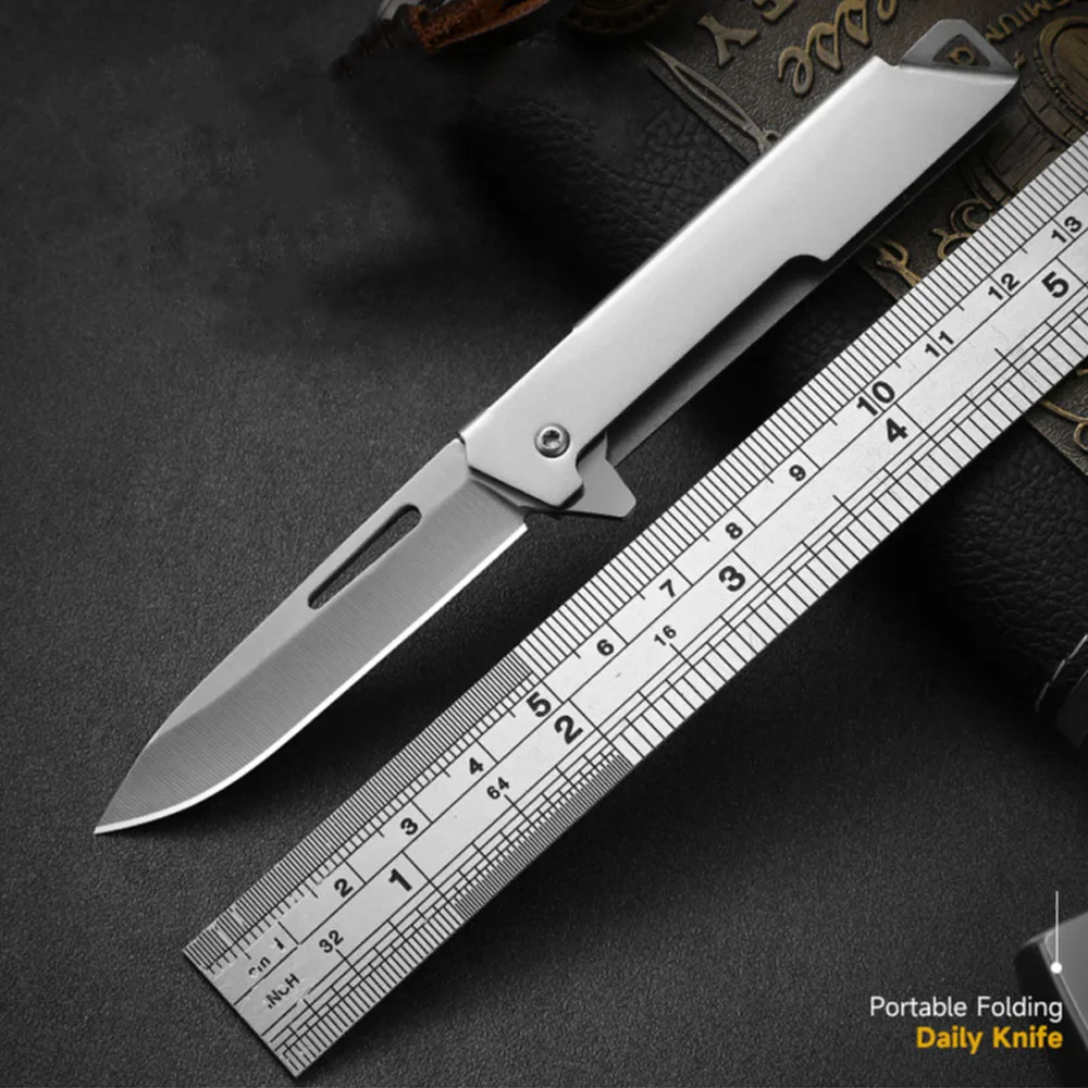 EDC складной уличный портативный многофункциональный нож из композитной стали высокой твердости для кемпинга, бытовой фруктовый нож D2
EDC складной уличный портативный многофункциональный нож из композитной стали высокой твердости для кемпинга, бытовой фруктовый нож D2