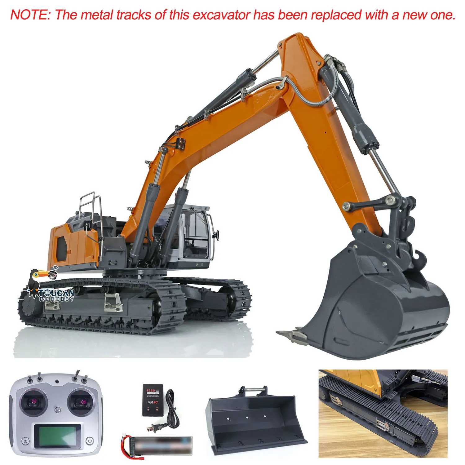 Toys 1/14 XDRC 945 RC Hydraulic Excavator Radio Control Metal Digger Heavy Duty Machine Construction Truck Vehicle Cars Lights
Toys 1/14 XDRC 945 RC Hydraulic Excavator Radio Control Metal Digger Heavy Duty Machine Construction Truck Vehicle Cars Lights