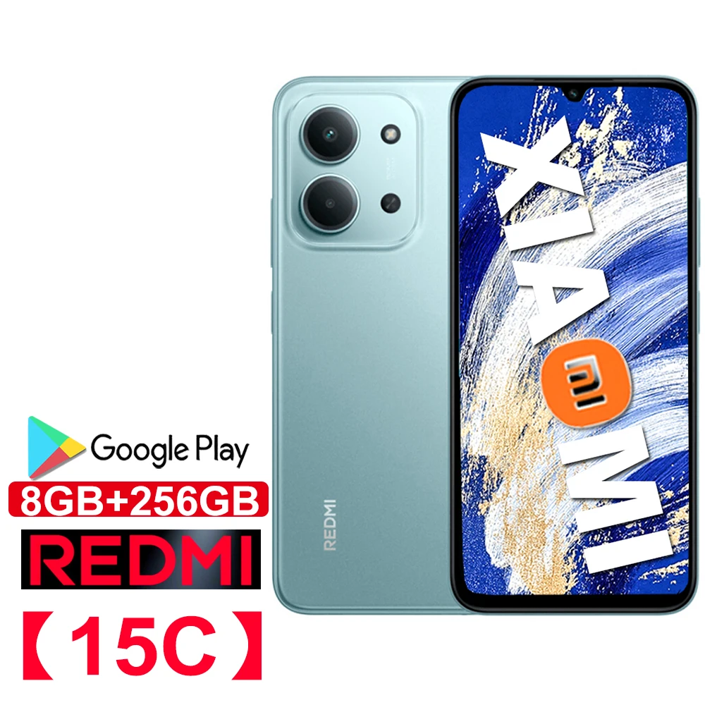 Original Xiaomi Redmi 15C Fashion smart phone 8GB+256GB 6000mAh
Original Xiaomi Redmi 15C Fashion smart phone 8GB+256GB 6000mAh