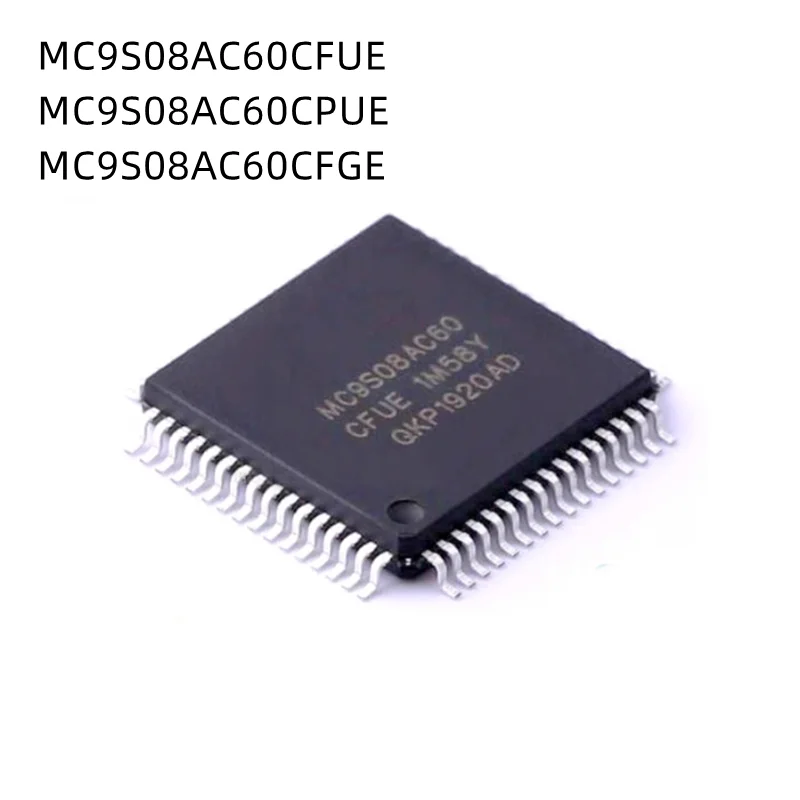 5Pcs/Lot MC9S08AC60CFUE MC9S08AC60CPUE MC9S08AC60CFGE MC9S08AC60 QFP New Original chip
5Pcs/Lot MC9S08AC60CFUE MC9S08AC60CPUE MC9S08AC60CFGE MC9S08AC60 QFP New Original chip