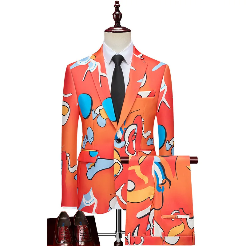2026 men's new products, slim-fit printed suits, actors, hosts, stage performances, photo studios, suits and dresses.
2026 men's new products, slim-fit printed suits, actors, hosts, stage performances, photo studios, suits and dresses.