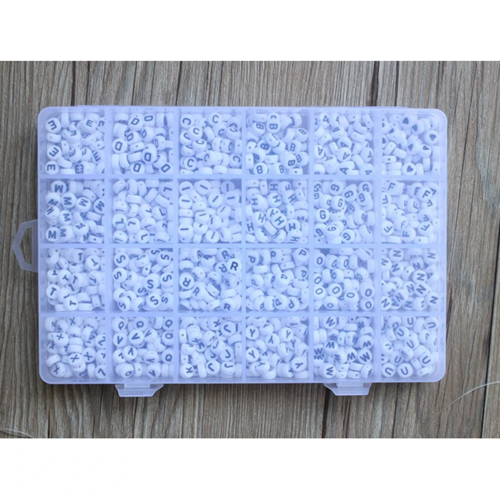 1200pcs Letter Beads A Z Acrylic Plastic DIY Jewelry Making Accessories Large Hole Beading Kit Necklace Bracelet
1200pcs Letter Beads A Z Acrylic Plastic DIY Jewelry Making Accessories Large Hole Beading Kit Necklace Bracelet