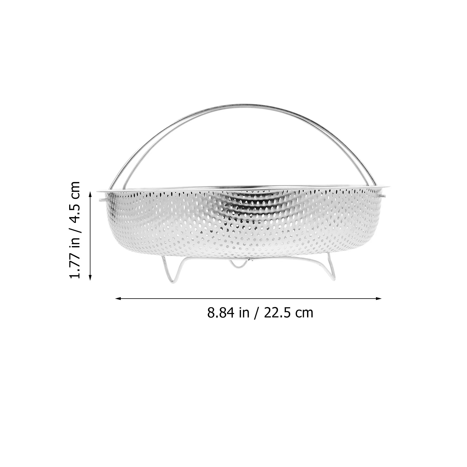 Stainless Steel Steamer Basket Practical Steaming Tray for Home Kitchen Rice Cooker Food Steaming Steam Basket
Stainless Steel Steamer Basket Practical Steaming Tray for Home Kitchen Rice Cooker Food Steaming Steam Basket