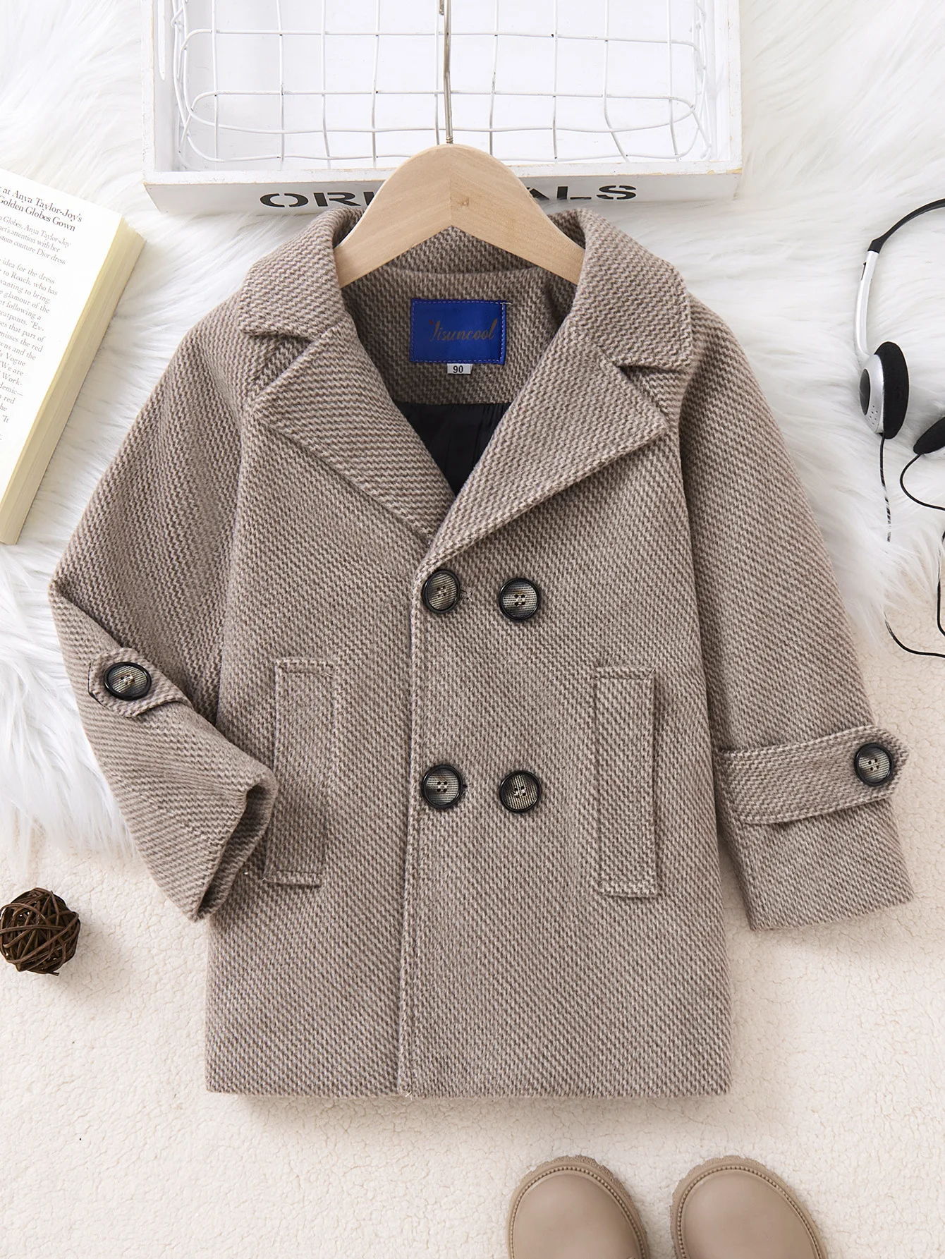 Boys Girls Thick Warm Winter Wool Coat Teenager Kids Photography Woolen Coat School Children Windproof Outdoor Jacket 3-11Y
Boys Girls Thick Warm Winter Wool Coat Teenager Kids Photography Woolen Coat School Children Windproof Outdoor Jacket 3-11Y