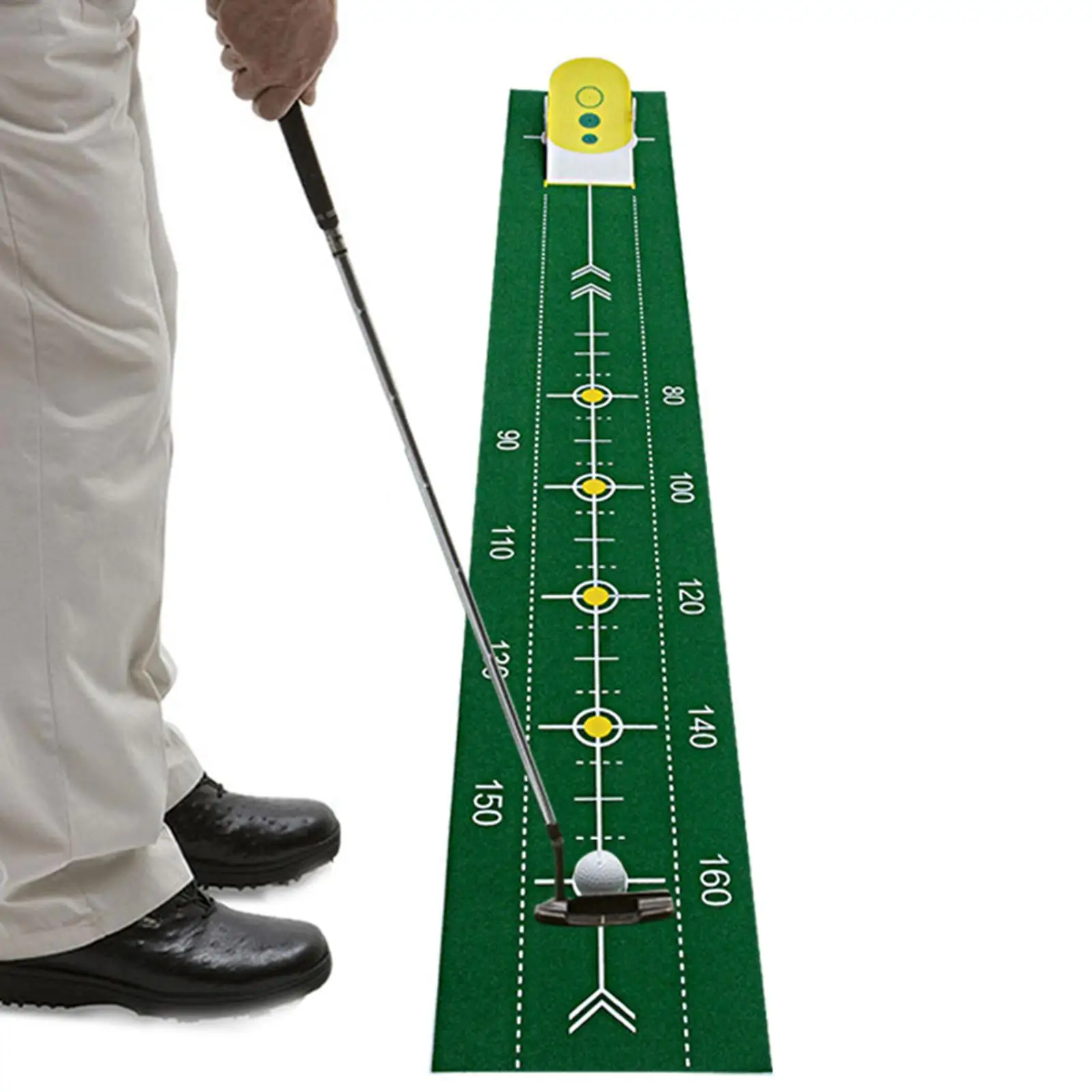 Golf Practice Mat Foldable Putting Training Pad Lightweight Golf Supplies Adjustable Slope for Office Home Outdoor Lawn
Golf Practice Mat Foldable Putting Training Pad Lightweight Golf Supplies Adjustable Slope for Office Home Outdoor Lawn