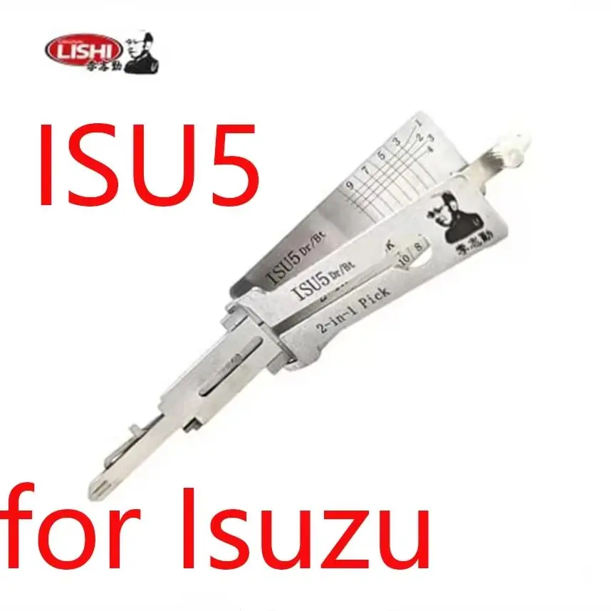 2026 Lishi 2-in-1 Pick/Dec Tool for Isuzu NPR Mitsubishi Fuso Trucks B113 X275 ISU5 Locksmith Auto Lock Picking Set
2026 Lishi 2-in-1 Pick/Dec Tool for Isuzu NPR Mitsubishi Fuso Trucks B113 X275 ISU5 Locksmith Auto Lock Picking Set