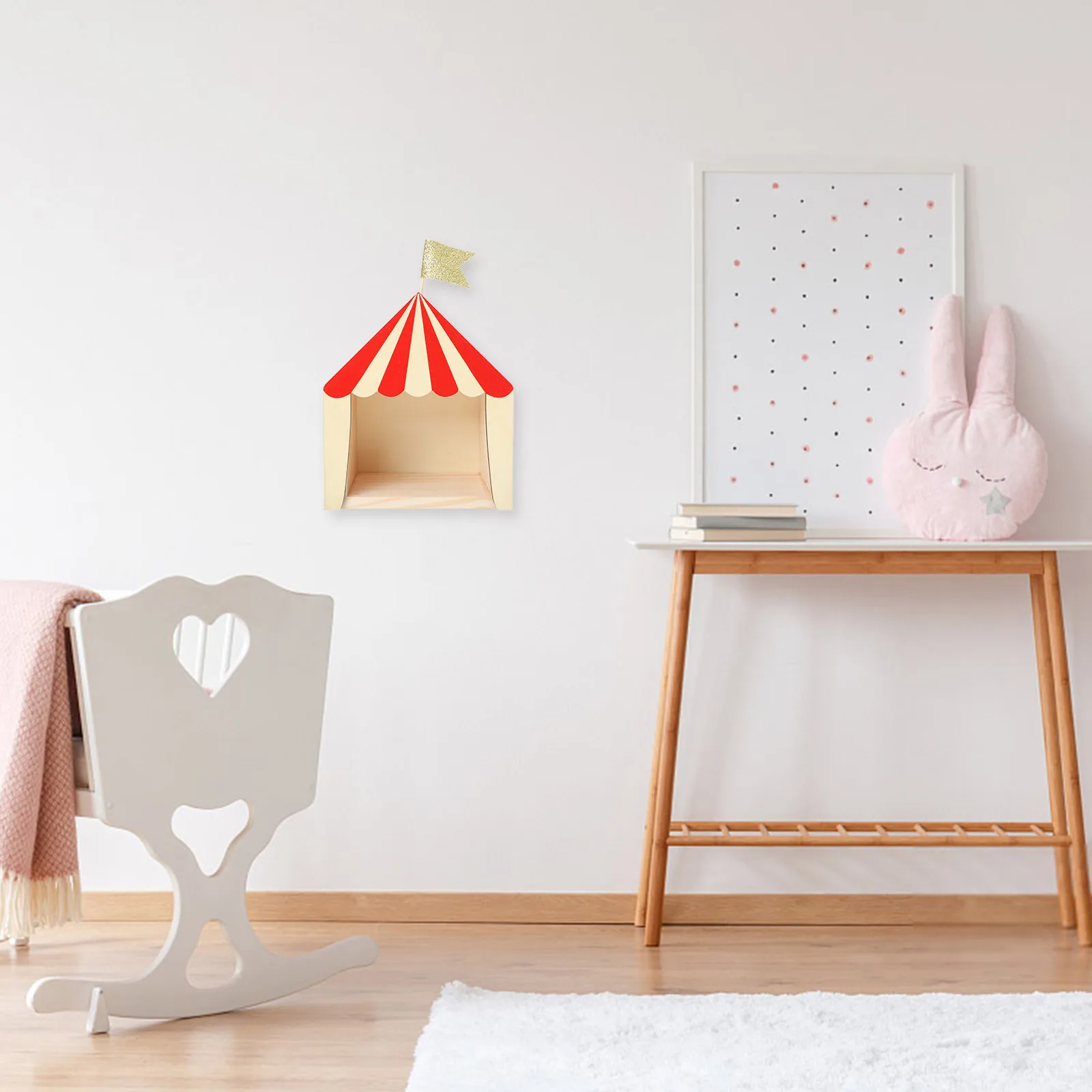 Circus Cabin House Decor Wooden Wall Shelf Red Small Flag Kids Room Decoration Storage Display Bookstand ganizer
Circus Cabin House Decor Wooden Wall Shelf Red Small Flag Kids Room Decoration Storage Display Bookstand ganizer