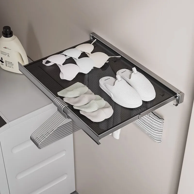 Balcony clothes hanger, wall mounted net pocket, sweater drying rack, folding clothes drying basket, clothes drying net,
Balcony clothes hanger, wall mounted net pocket, sweater drying rack, folding clothes drying basket, clothes drying net,