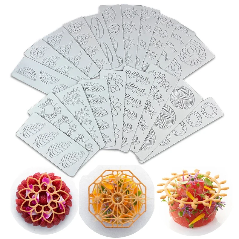 New Various Leaves Geometric flower Silicone Cake Lace Mold Cake Decorating Tool Border Decoration Lace Mold kitchen Baking Tool
New Various Leaves Geometric flower Silicone Cake Lace Mold Cake Decorating Tool Border Decoration Lace Mold kitchen Baking Tool