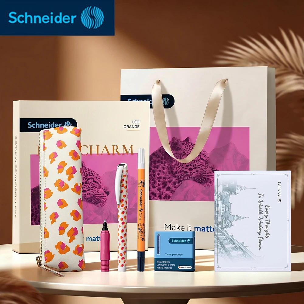 1Set 2026 New Schneider Fountain Pens Signature Pen Set Gift Box Birthday Growth Gift F(0.5mm) School Supplies Pens for Writing
1Set 2026 New Schneider Fountain Pens Signature Pen Set Gift Box Birthday Growth Gift F(0.5mm) School Supplies Pens for Writing