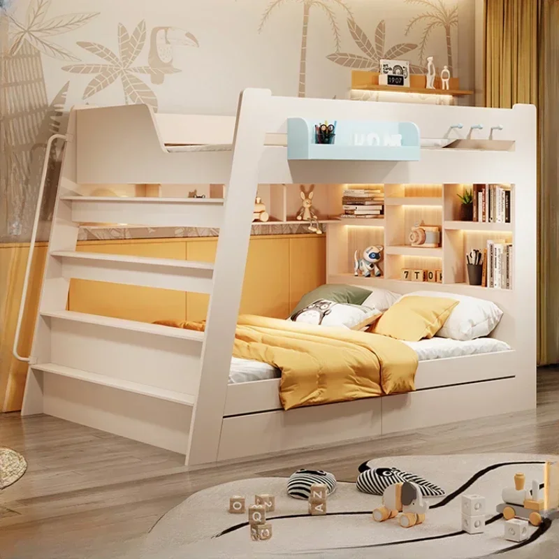 Luxury Childrens Bunk Bed Support Nordic Living Room Frame Bunk Bed Modern Kids Cama Montessoriana Infantil Bedroom Furniture
Luxury Childrens Bunk Bed Support Nordic Living Room Frame Bunk Bed Modern Kids Cama Montessoriana Infantil Bedroom Furniture