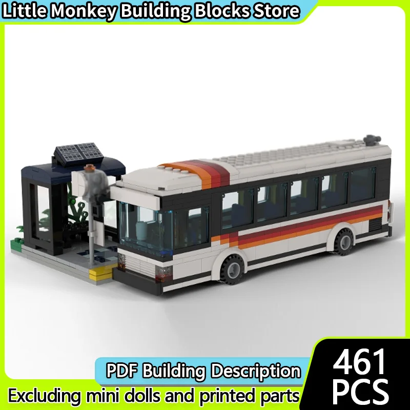City Car Model MOC Building Bricks Classic City Bus And Bus Stop Modular Technology Children Holiday Gifts Assemble Toys Suit
City Car Model MOC Building Bricks Classic City Bus And Bus Stop Modular Technology Children Holiday Gifts Assemble Toys Suit