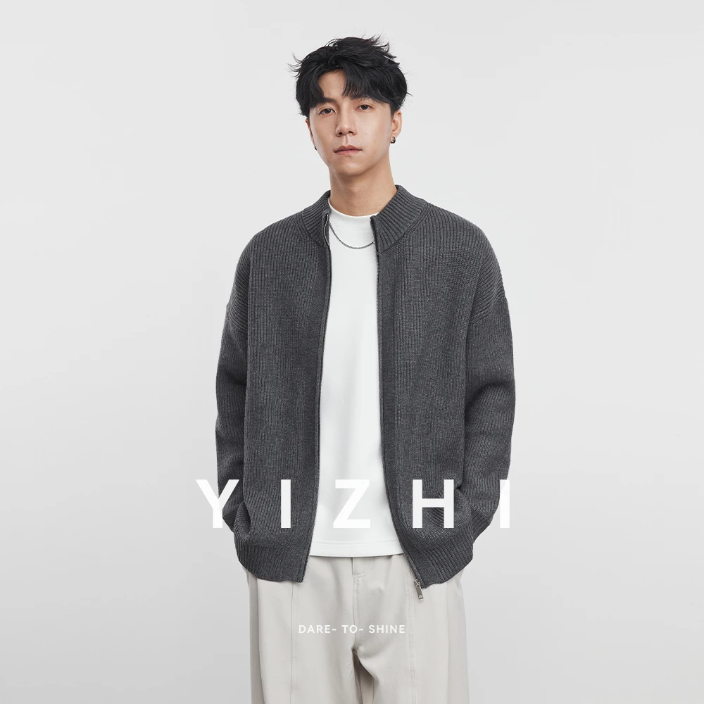 Fashion Men's Half Turtleneck Cardigan Sweater 2025 Spring and Autumn Japanese Style Trendy Jacket Men's Casual Tops
Fashion Men's Half Turtleneck Cardigan Sweater 2025 Spring and Autumn Japanese Style Trendy Jacket Men's Casual Tops