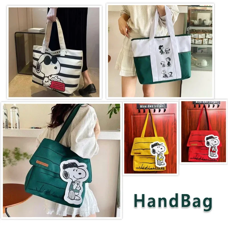 5 styles Minnie Snoopy Cute Cartoon Large Capacity Canvas Bag for Female Students To Hold Books Tote Mommy Bag
5 styles Minnie Snoopy Cute Cartoon Large Capacity Canvas Bag for Female Students To Hold Books Tote Mommy Bag