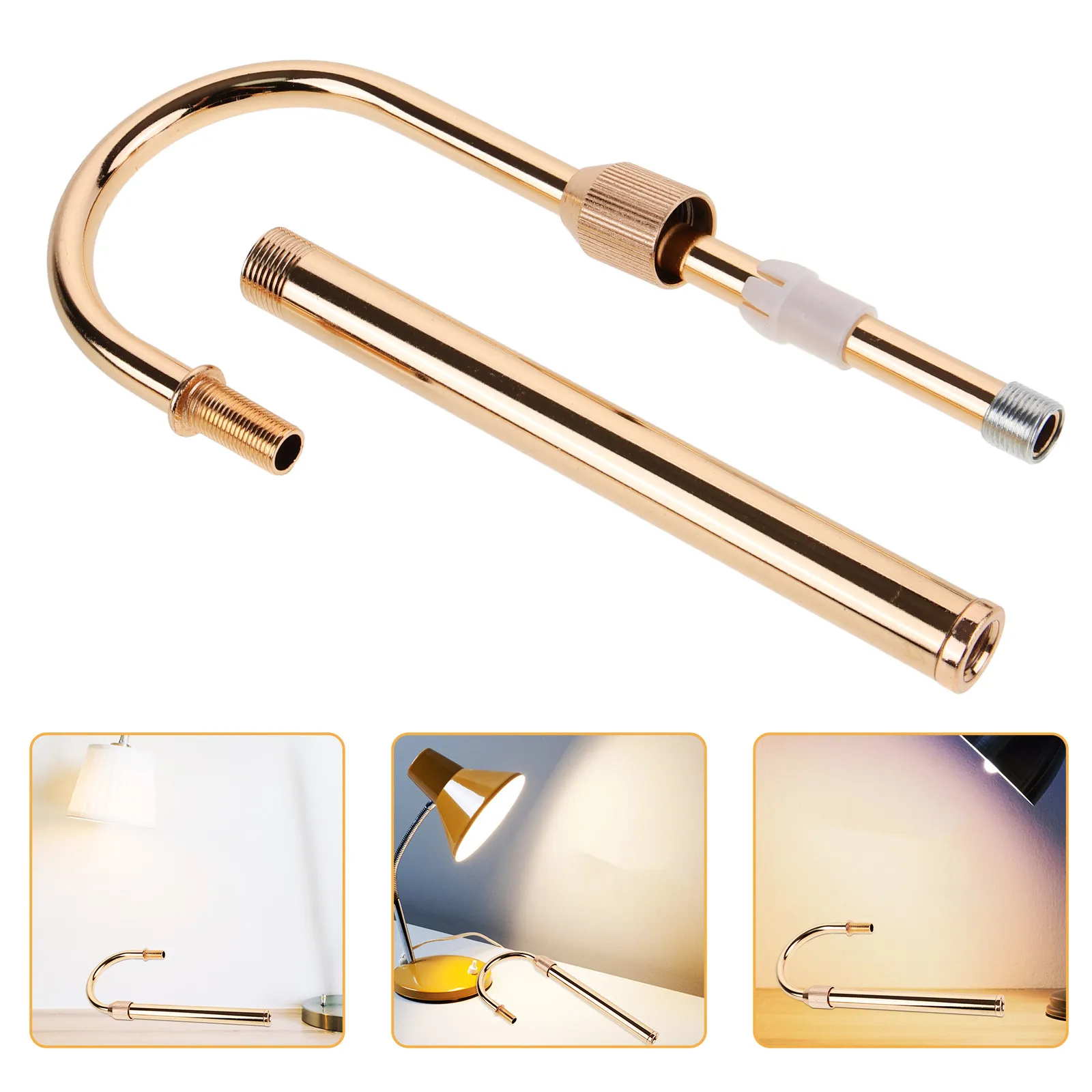 2Pcs Table Lamp Curved Stem Lighting Fixture Downrod Lamp Making Accessory for Repair Replacement Lighting Fixture Stems
2Pcs Table Lamp Curved Stem Lighting Fixture Downrod Lamp Making Accessory for Repair Replacement Lighting Fixture Stems