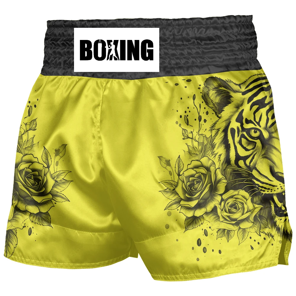 Muay Thai shorts, tiger boxing shorts, boys' and girls' taekwondo pants, children's and adults' mixed martial arts combat unifor
Muay Thai shorts, tiger boxing shorts, boys' and girls' taekwondo pants, children's and adults' mixed martial arts combat unifor